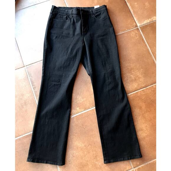 NYDJ Black Bootcut Jeans size 16 - Picture 3 of 6